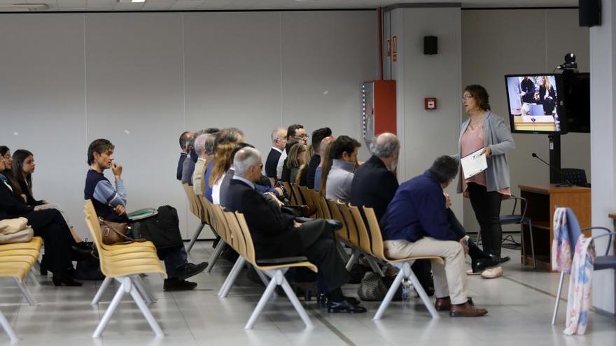 Imagen de archivo de la sala de vista donde se celebra el juicio del caso Blasco.