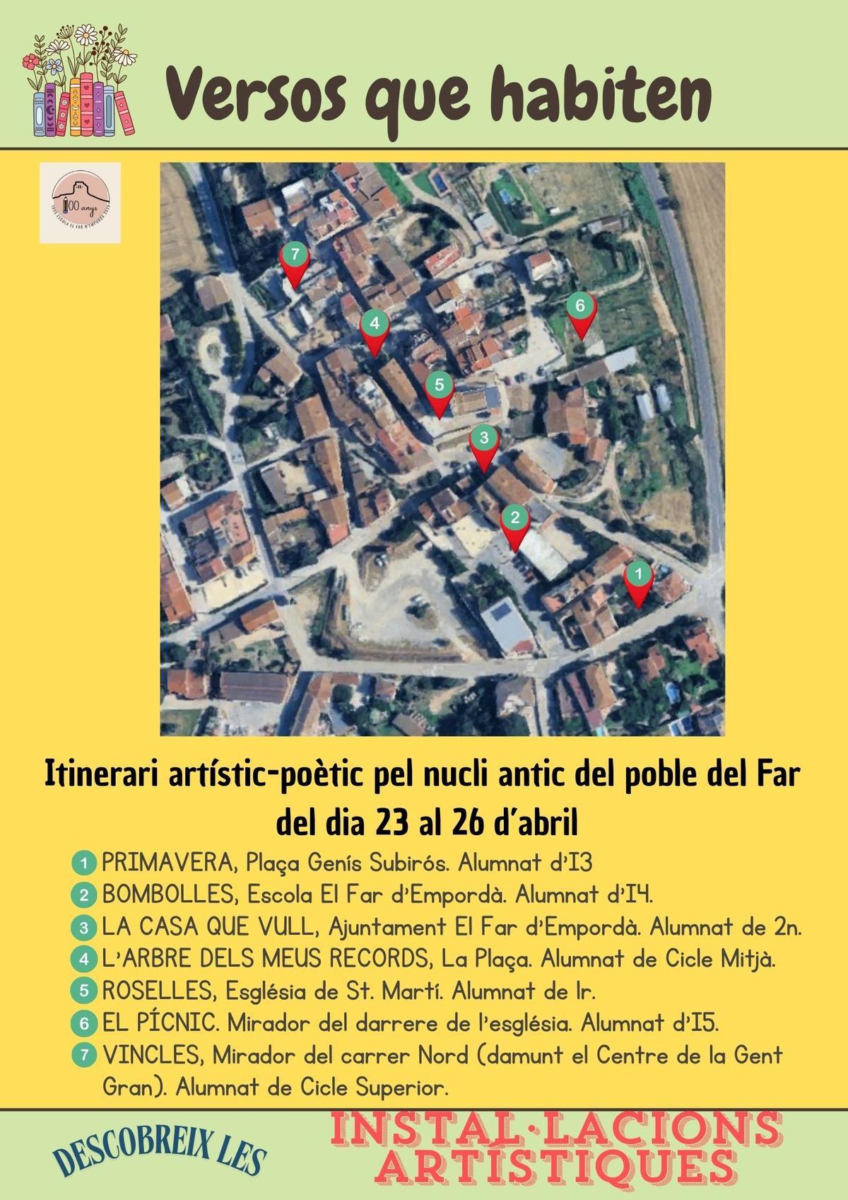 El programa de l'activitat escolar