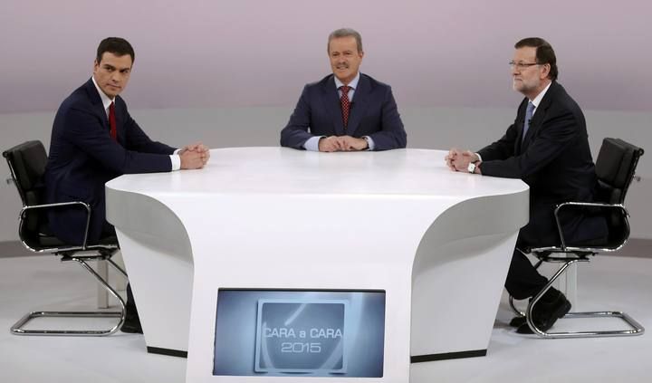 Cara a cara entre Mariano Rajoy y Pedro Sánchez