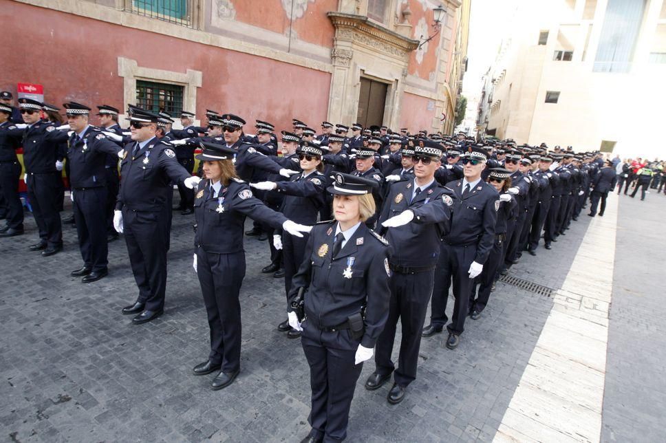 La Policía de Murcia celebra a su patrón