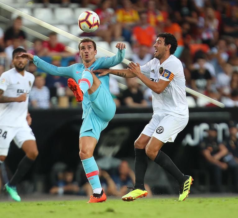 Valencia CF - Atlético de Madrid, en imágenes