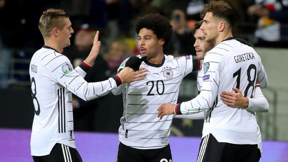 Gnabry, el gran protagonista en la noche germana.