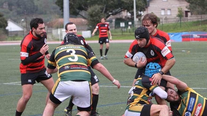 Un partido del Coreti en Ourense, en esta temporada. // Iñaki Osorio