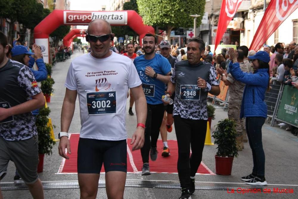 Llegadas 5K Carrera Popular Base Aérea de Alcantar