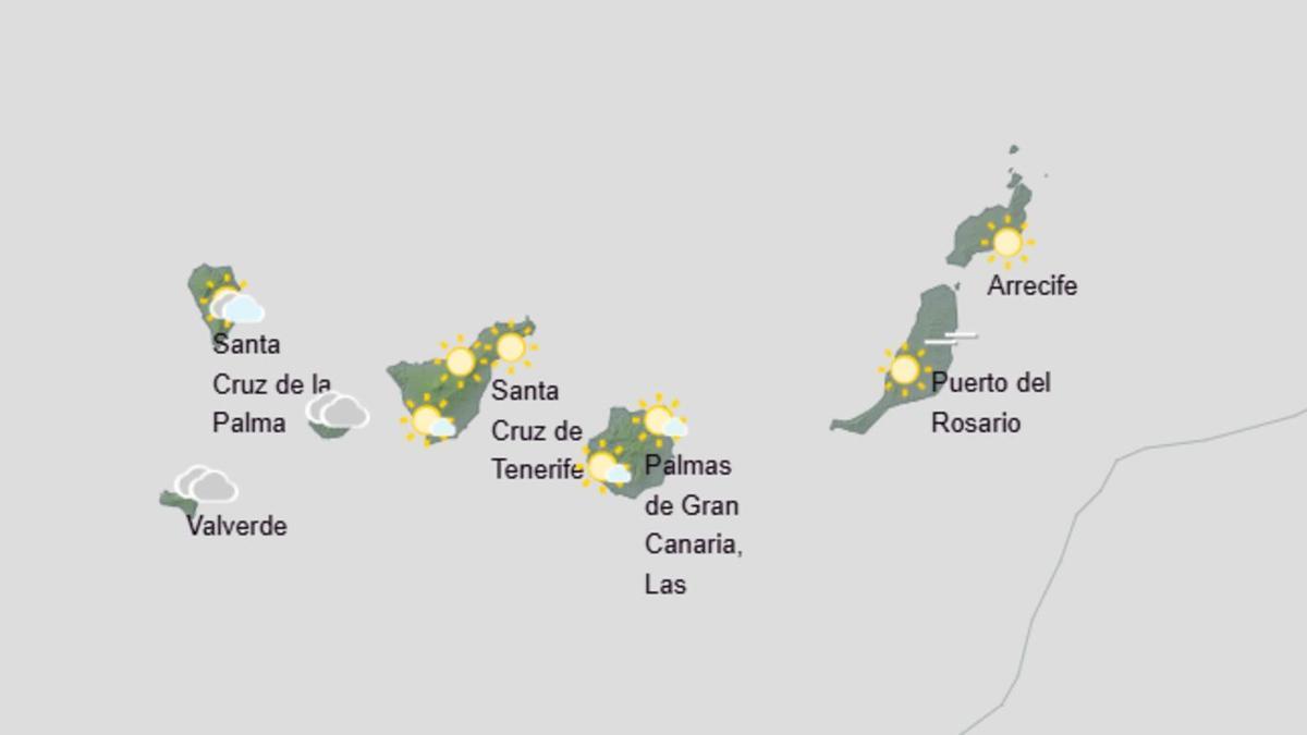 La Aemet predice el día que regresará la calima a Canarias: el tiempo por islas