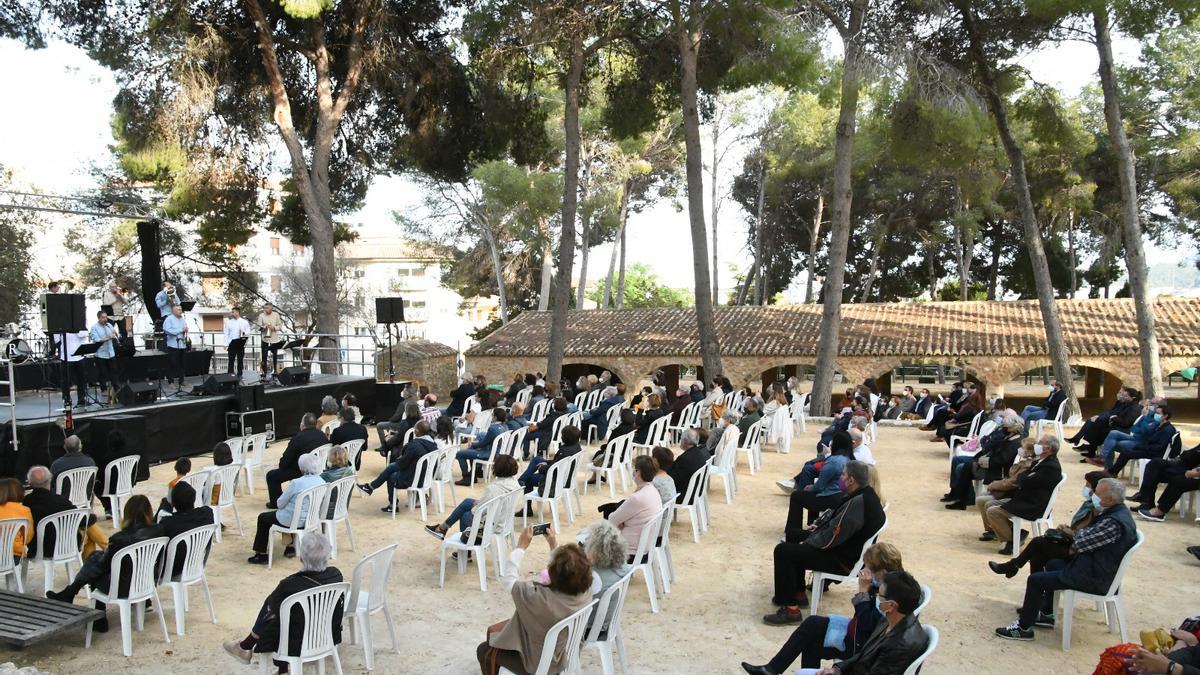Concierto realizado en el parque Montaner de Xàbia