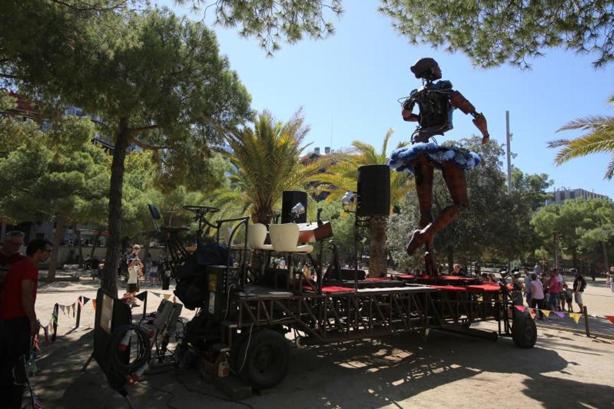 Último dia de Mercè en el Parc Joan Miró