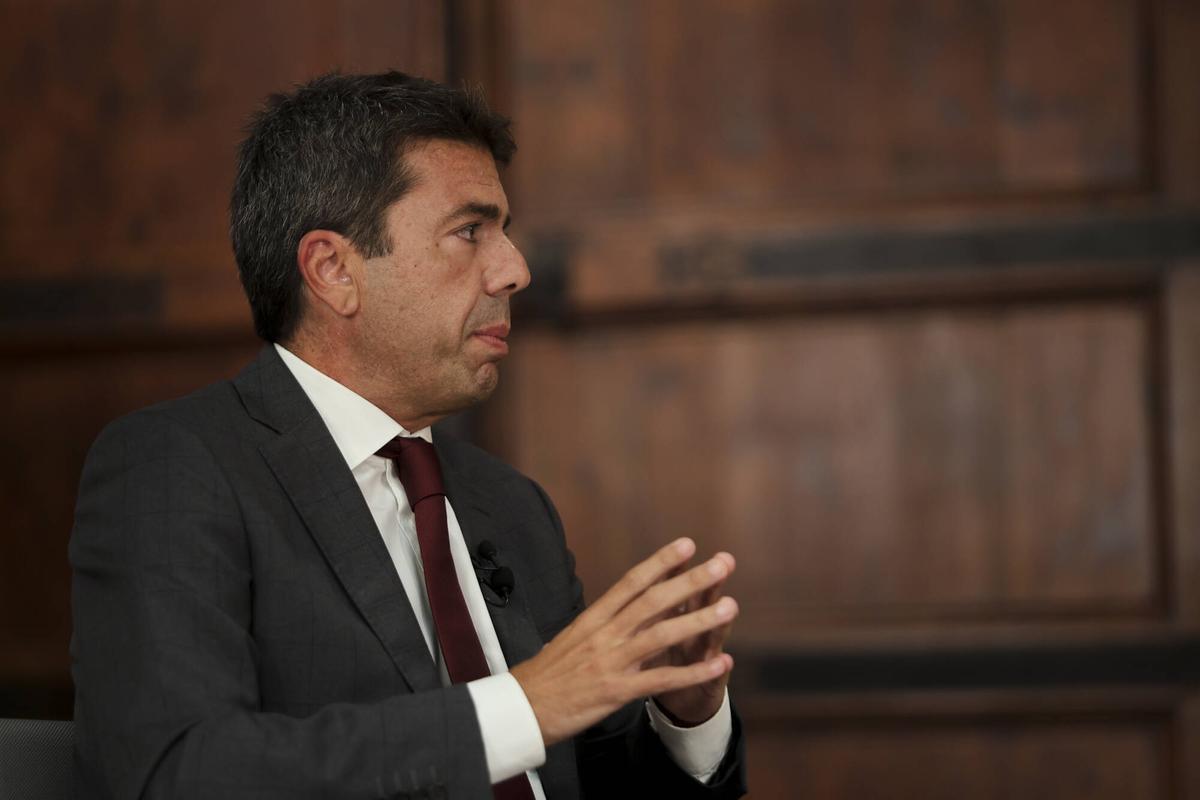 Carlos Mazón, presidente de la Generalitat Valenciana
