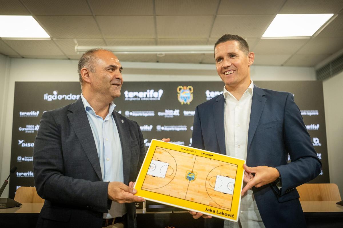 Jaka Lakovic ya ejerce como técnico del CB Canarias