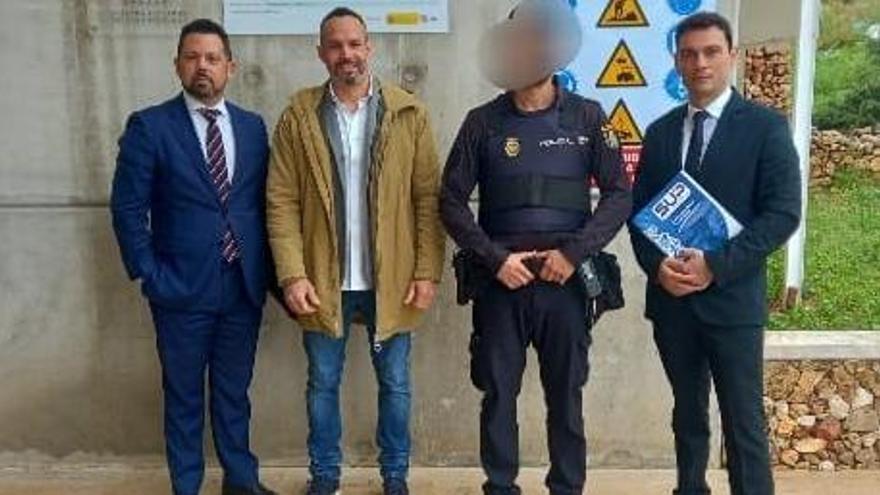 Condenado a nueve meses de prisión por agredir a un policía en un bar de Menorca