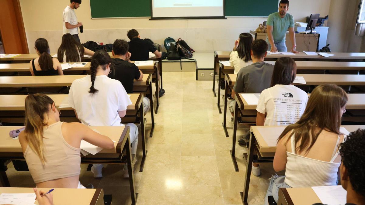 Prueba extraordinaria de la PAU 2026