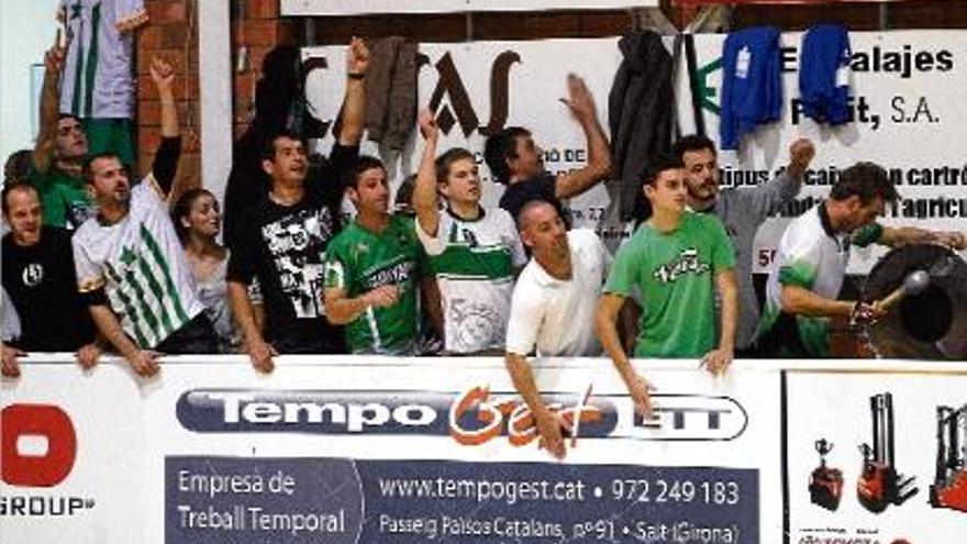 La Penya del Racó en el partit de dissabte contra l&#039;Antequera.