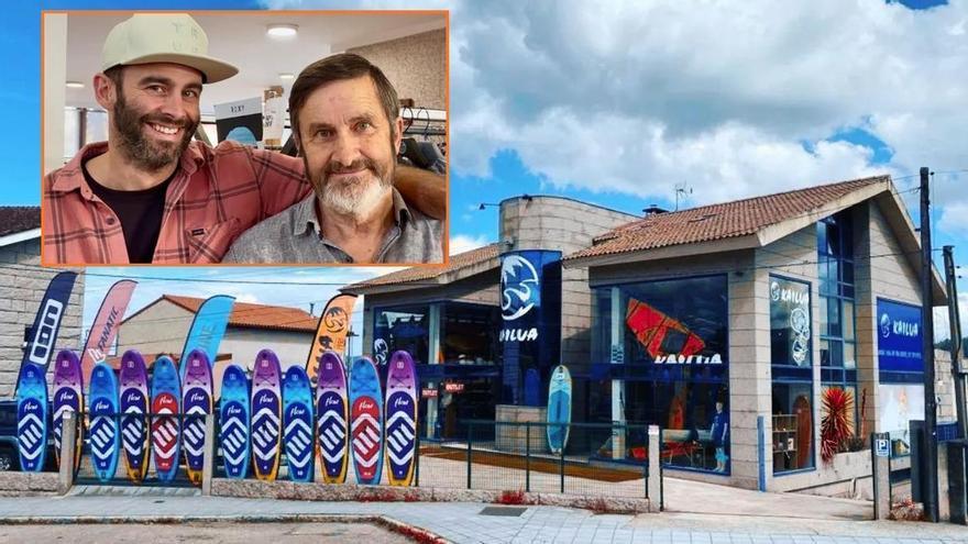 ¿Qué surfero no tiene una pegatina de Kailua?: pasado y presente de la tienda pionera de este deporte en Galicia