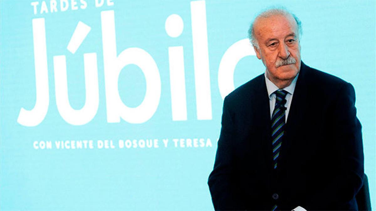 Del Bosque, ante el coronavirus: "Me puse a hacer los papeles Hacienda... otros se quejan y luego tributan fuera"