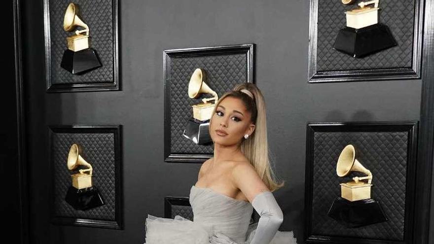 Ariana Grande, en la última gala de los premios &quot;Grammy&quot;, en enero.