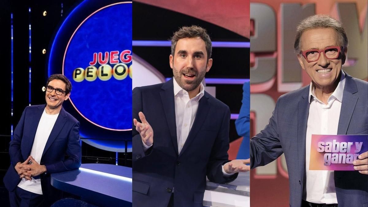 'Juego de pelotas' arrasa en su estreno y La 2 acierta con su noche de concursos