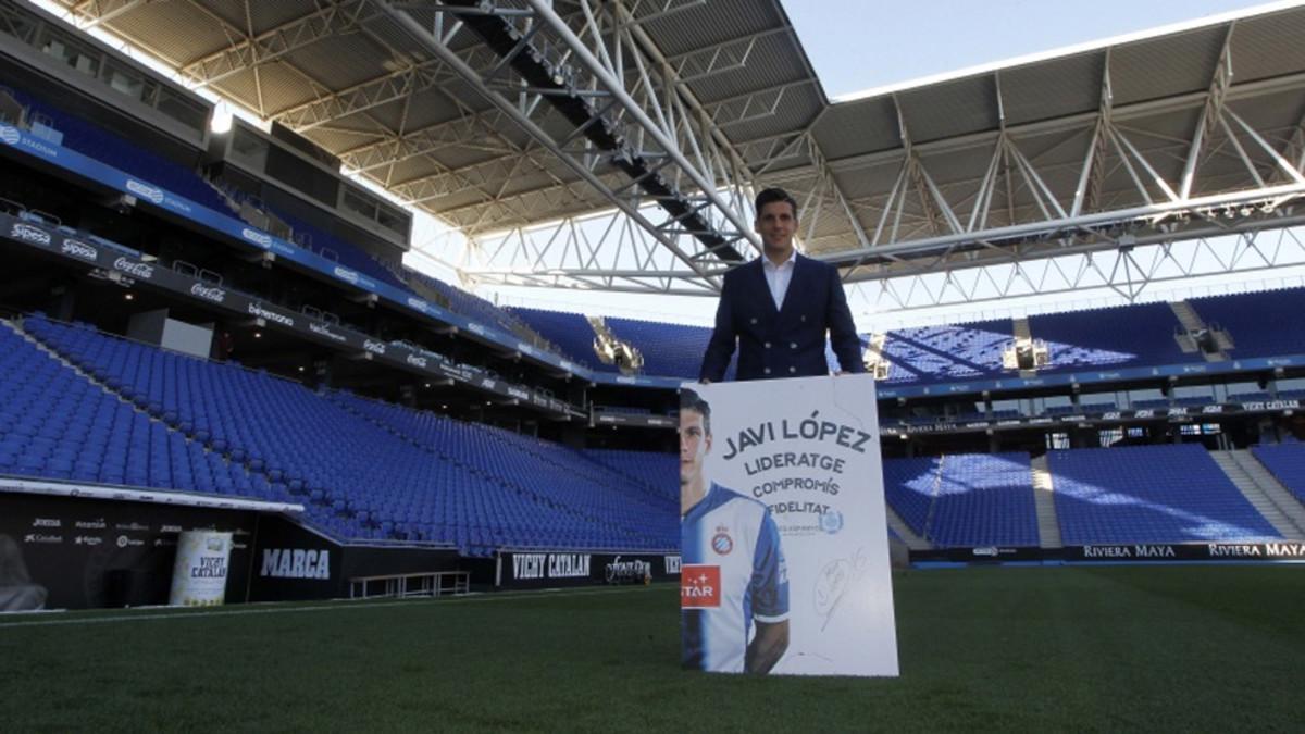 Javi López ratificó su absoluto compromiso con el Espanyol