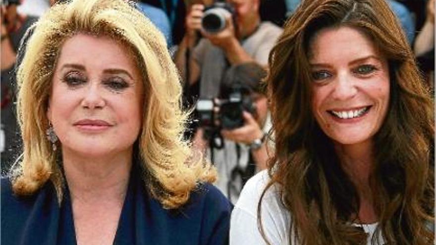 Catherine Deneuve i Chiara Mastroianni van protagonitzar ahir la darrera jornada abans dels premis.