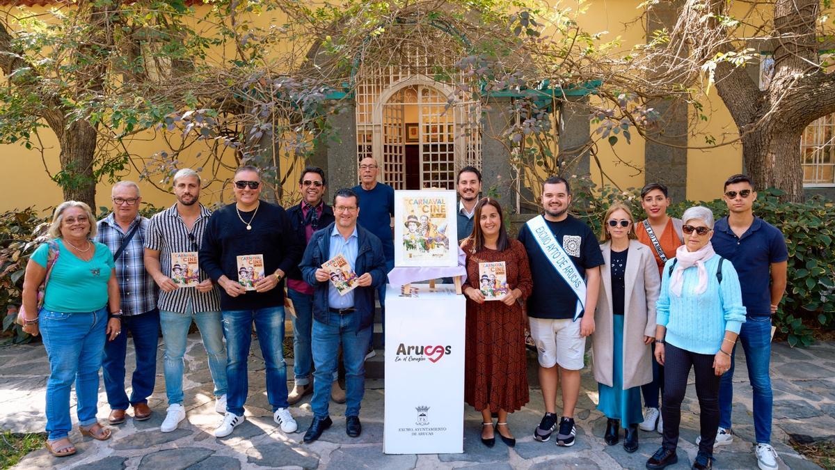 Presentación del carnaval de Arucas.