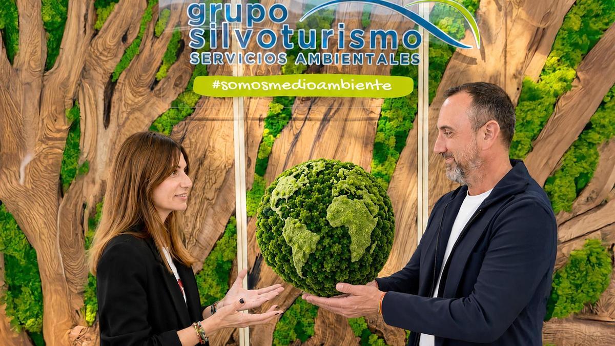 Noelia Avilés y Arturo Collados, segunda generación de la empresa, lideran los nuevos retos de Grupo Silvoturismo.