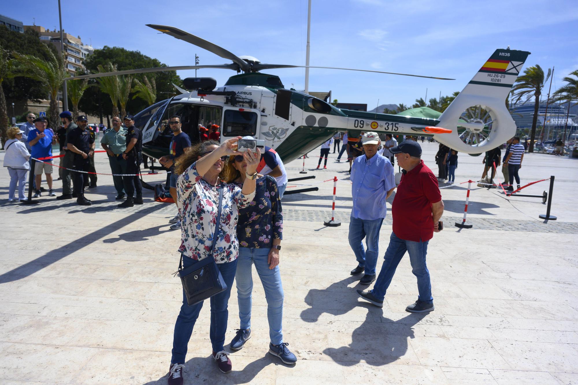 Exposición: Medio siglo del servicio aéreo de la Guardia Civil