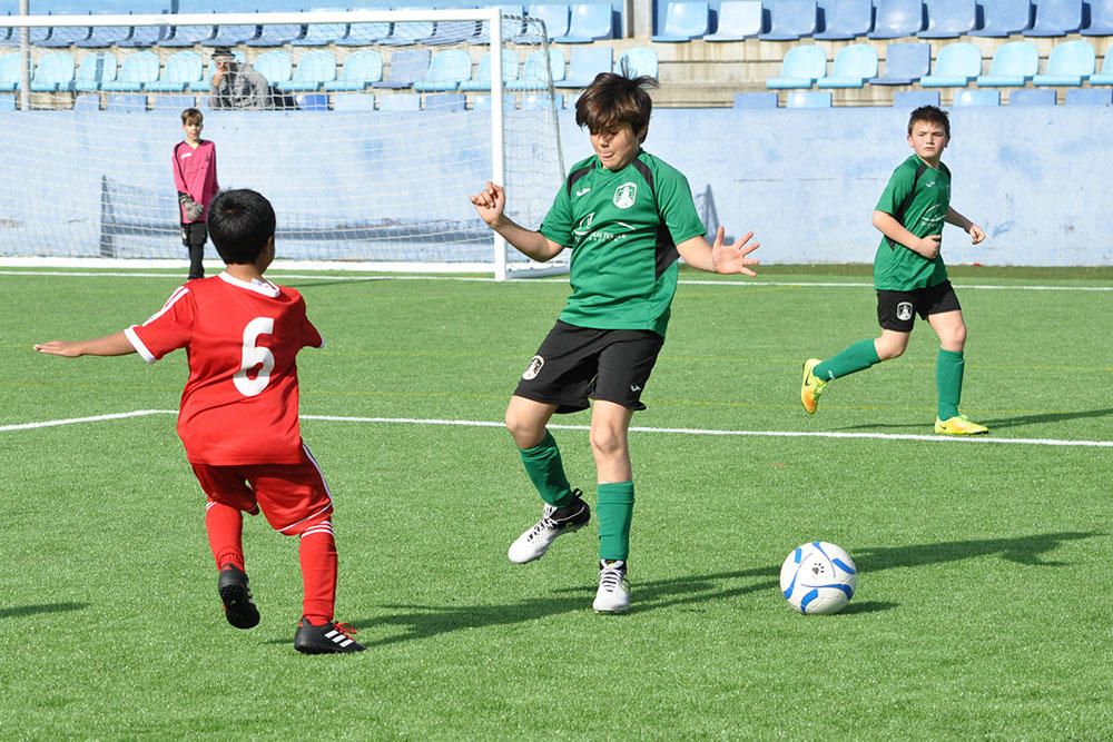 Fútbol base del fin de semana