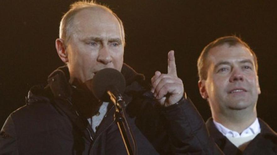 Putin vuelve al Kremlin