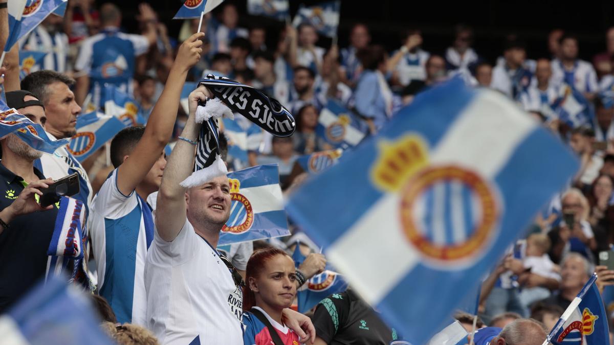 Aficionados del Espanyol en una imagen de archivo