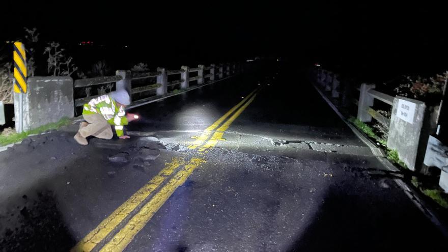 Daños de un terremoto en California, Estados Unidos.