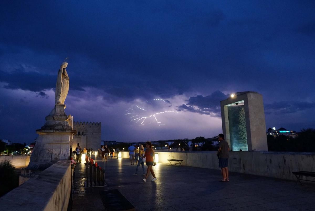 Llegan las primeras lluvias a Córdoba tras 123 días sin llover.