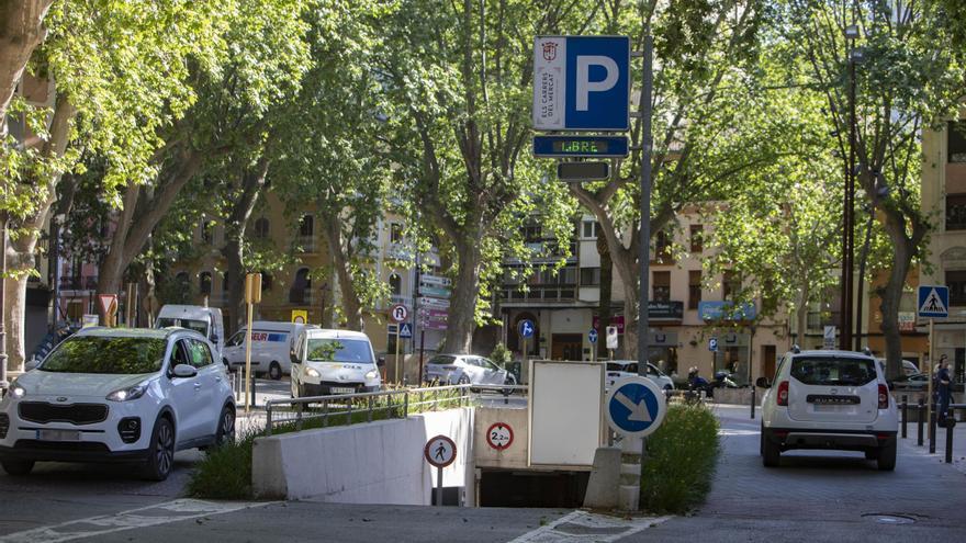 Fuerzan el cajero del parking de la Bassa en Xàtiva para robar los billetes