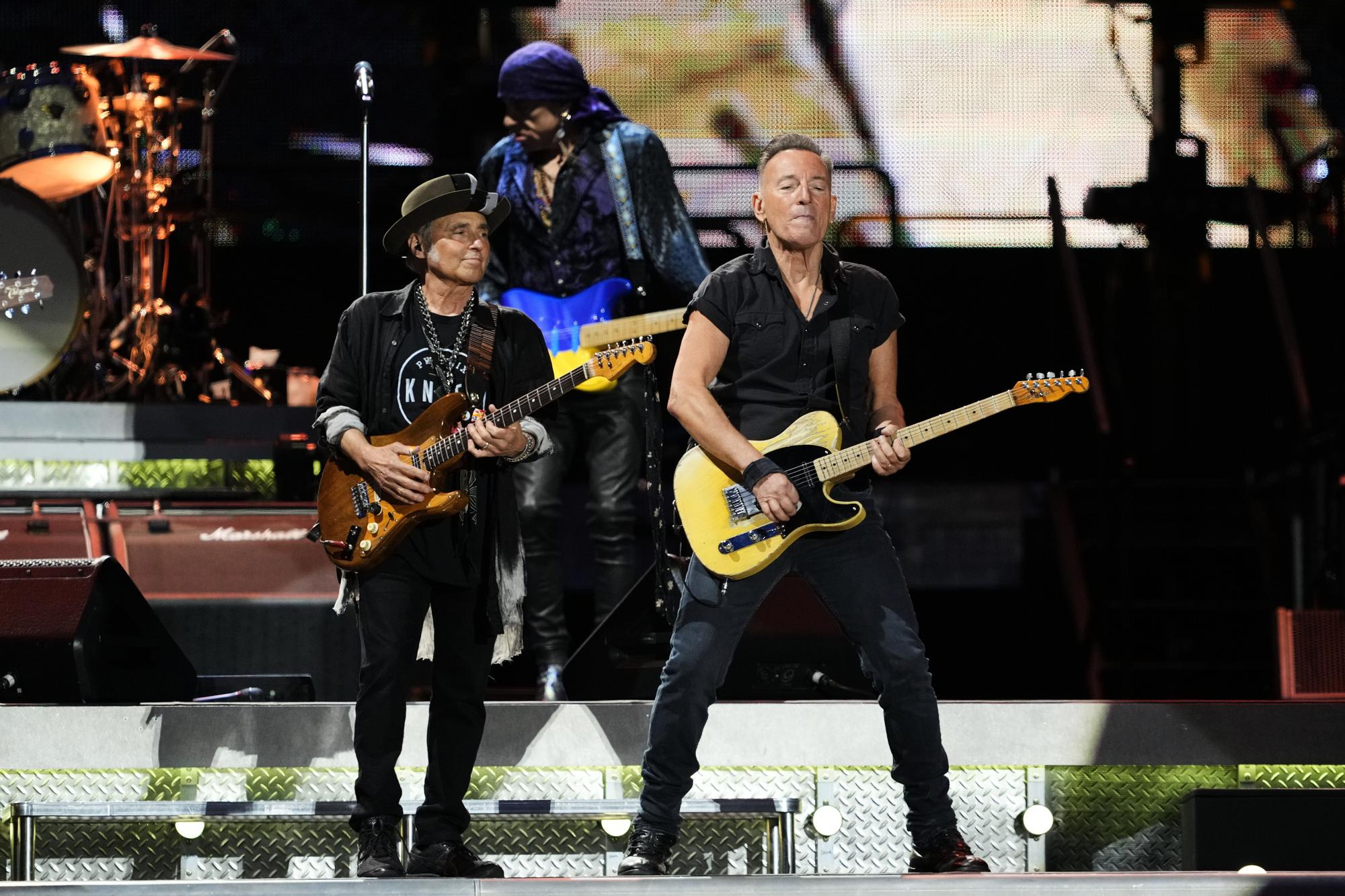 Bruce Springsteen in concert in Barcelona