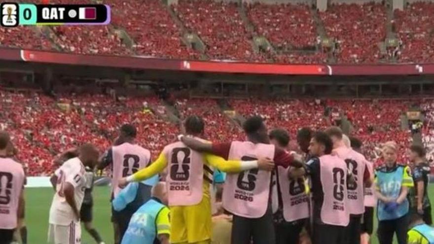 Vídeo: La terrible lesión de Koné en el Canadá - Catar