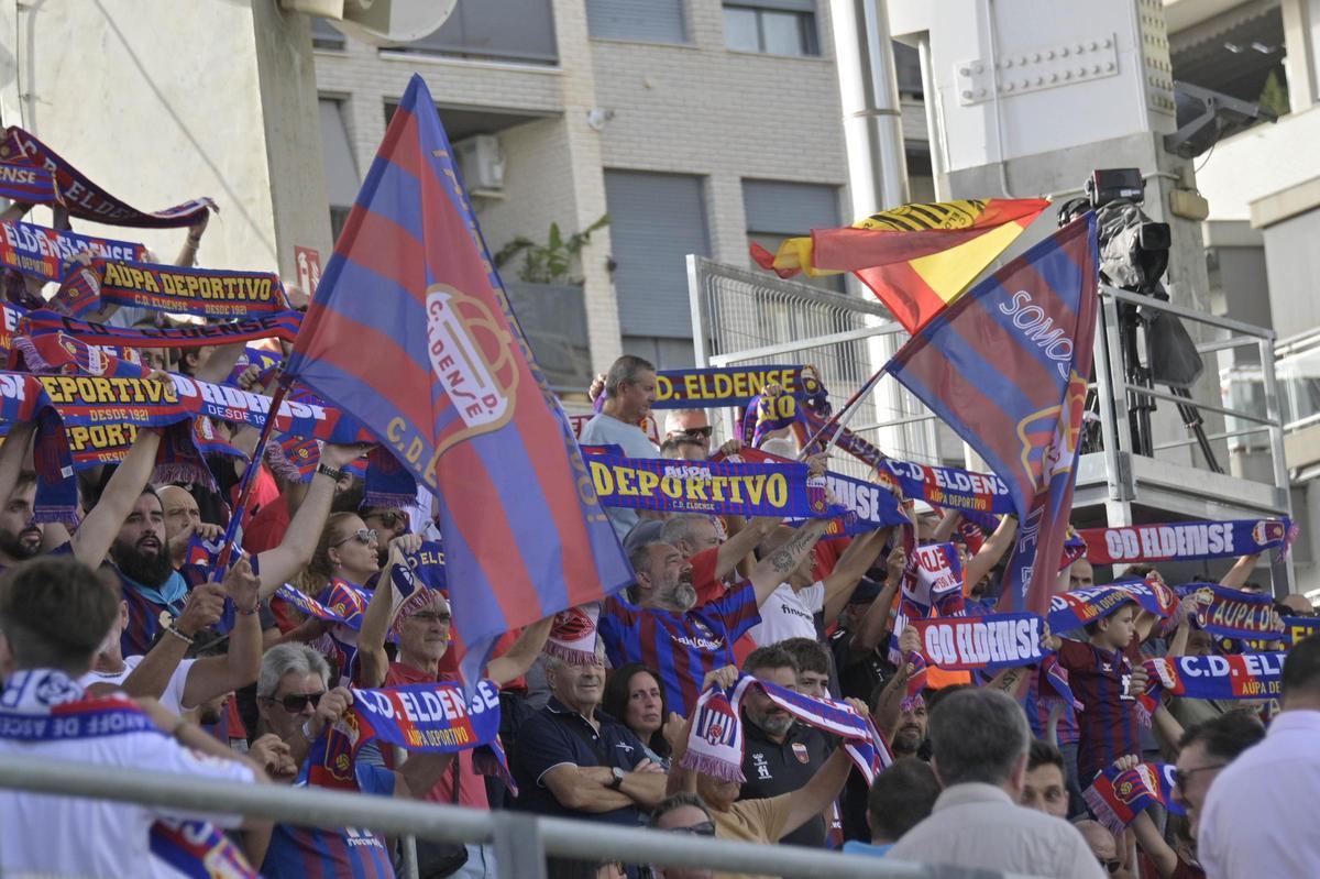 Victoria de Primera del Eldense ante el Almería (1-0)