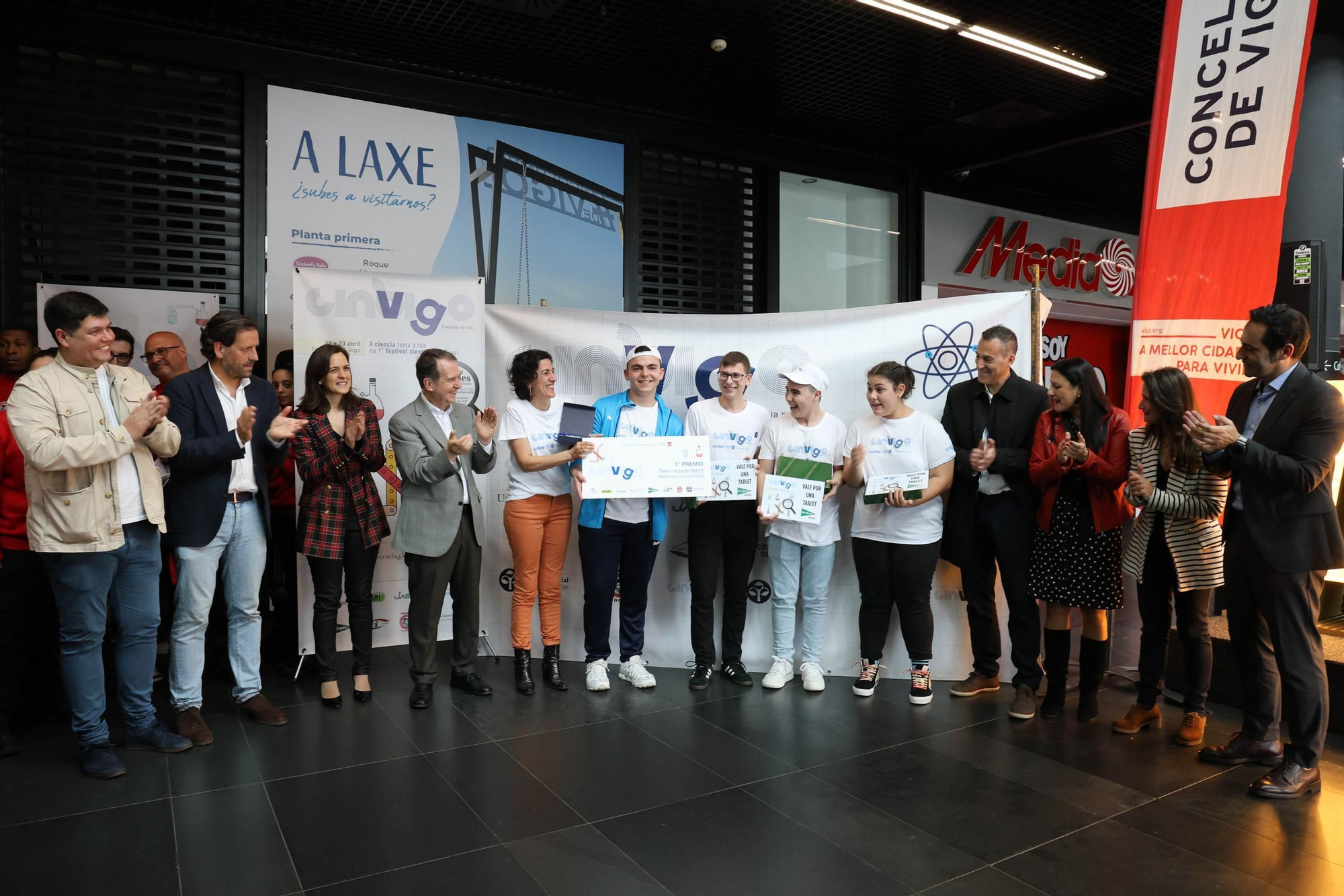 El festival CinVigo clausura su primera edición con éxito de público y aplaude el nivel de los alumnos