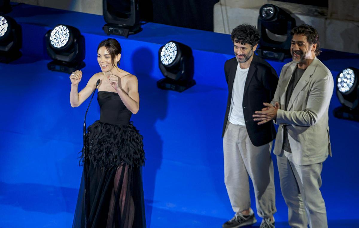 La clausura del Atlántida con la Reina y Javier Bardem como protagonistas, en imágenes La clausura del Atlántida con la Reina y Javier Bardem como protagonistas, en imágenes