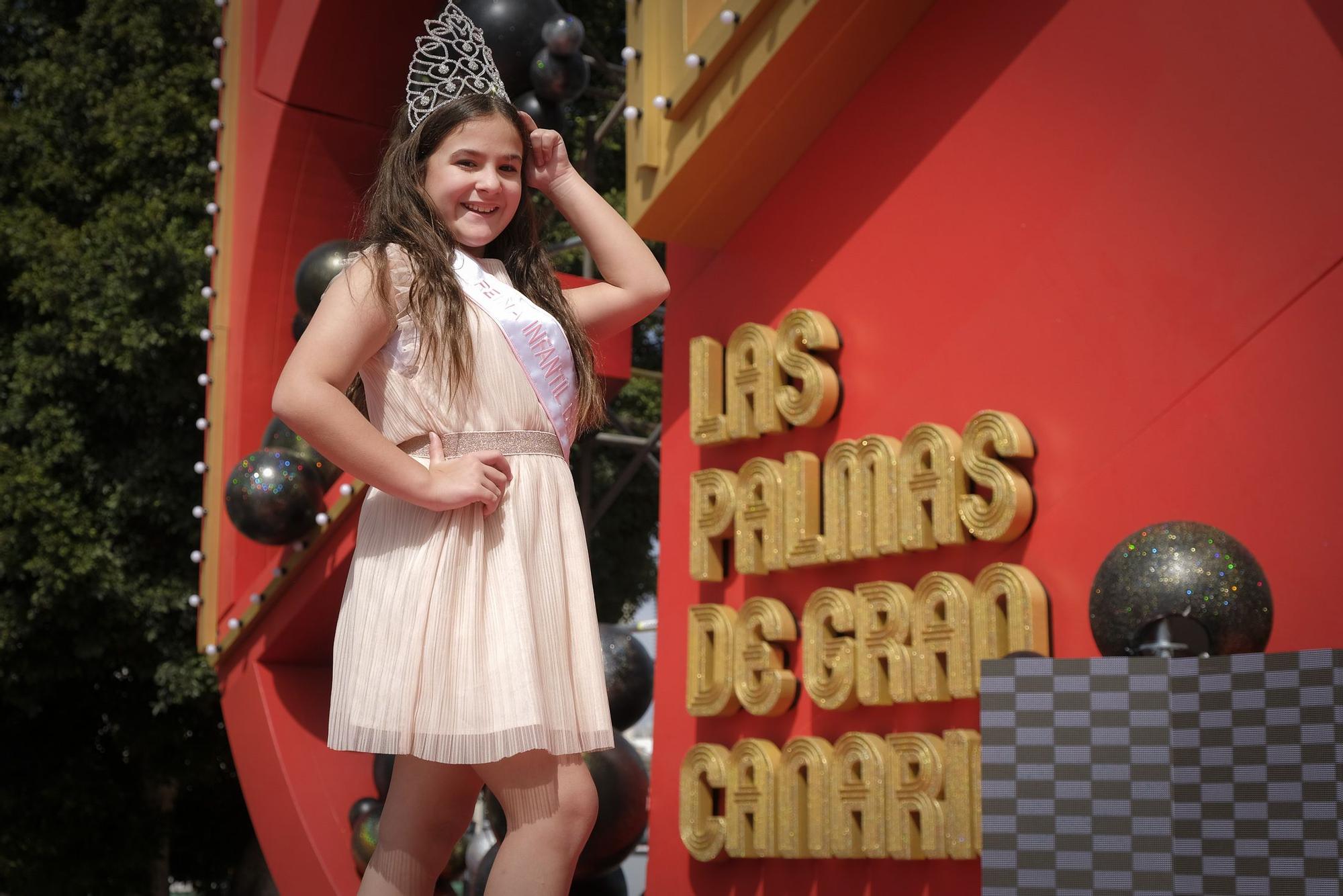 Aaliyah Méndez Pérez, Reina Infantil del Carnaval de Las Palmas de Gran Canaria 2023