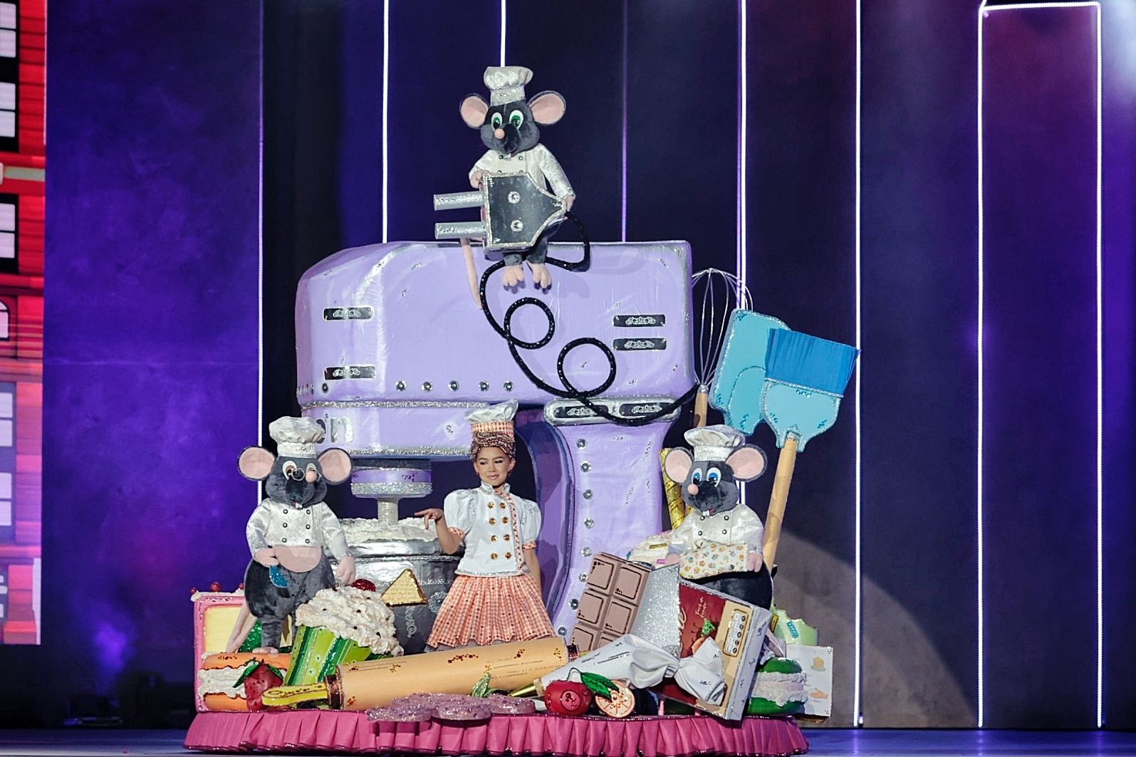 Candidatas a Reina Infantil del Carnaval de Santa Cruz de Tenerife