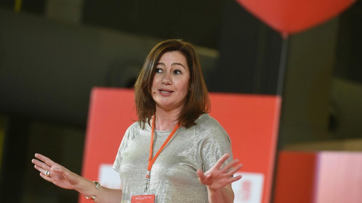 La presidenta de Baleares, la socialista Francina Armengol.