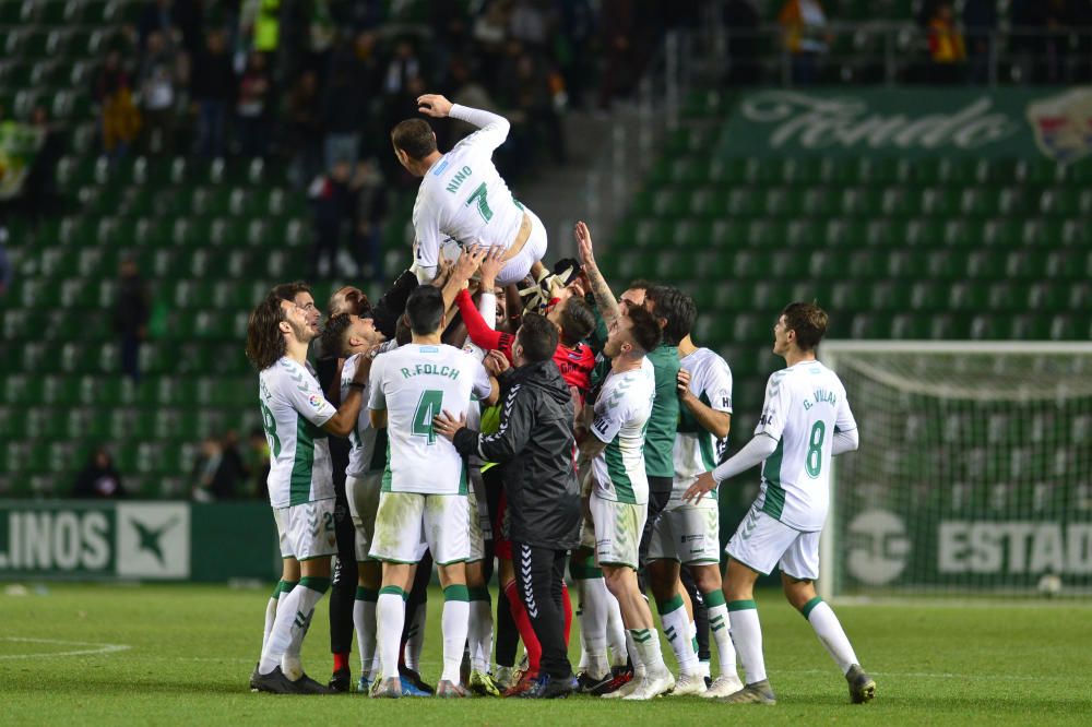 Las mejores fotografías del partido entre el Elche y el Racing de Santander