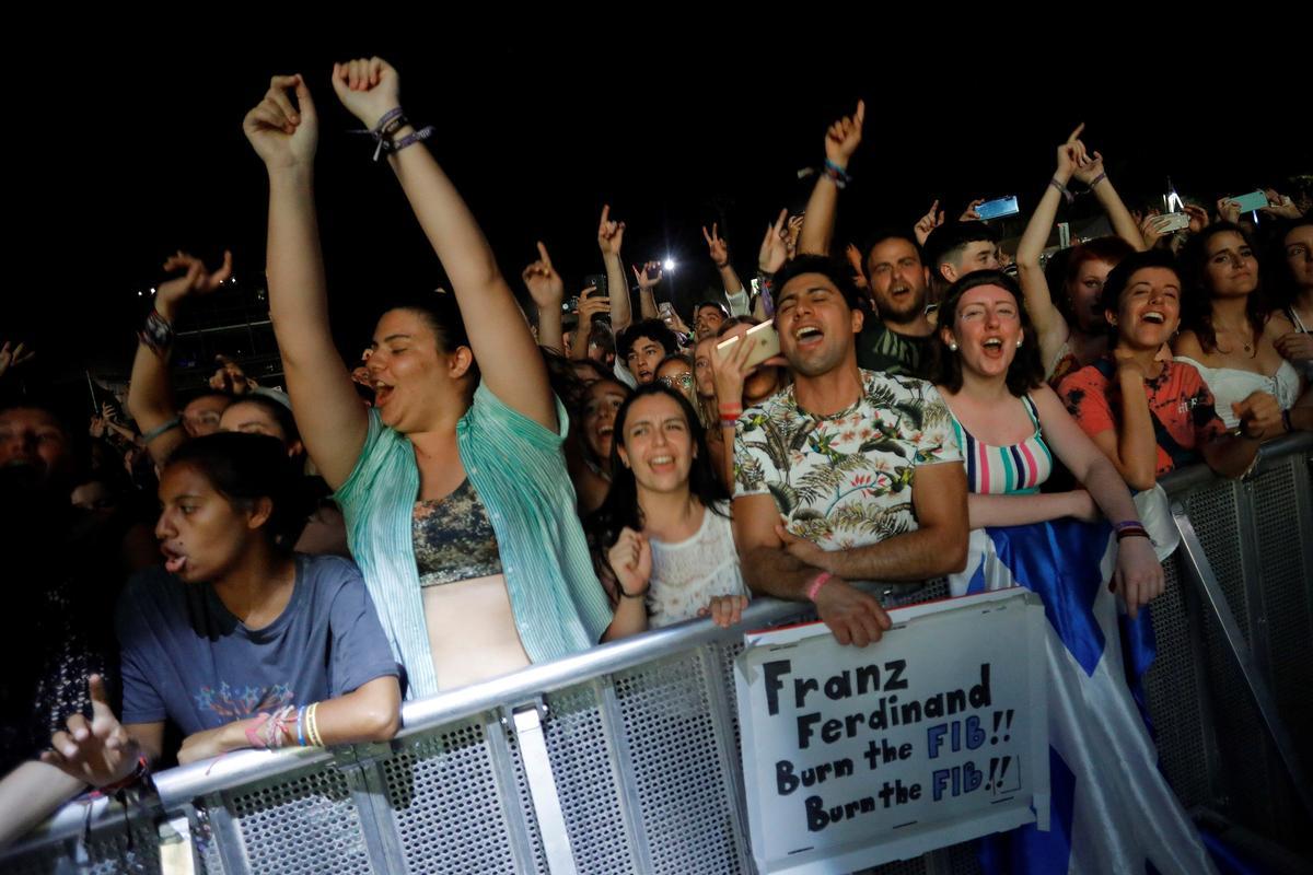 Momento de la última edición del Festival Internacional de Benicàssim (FIB).