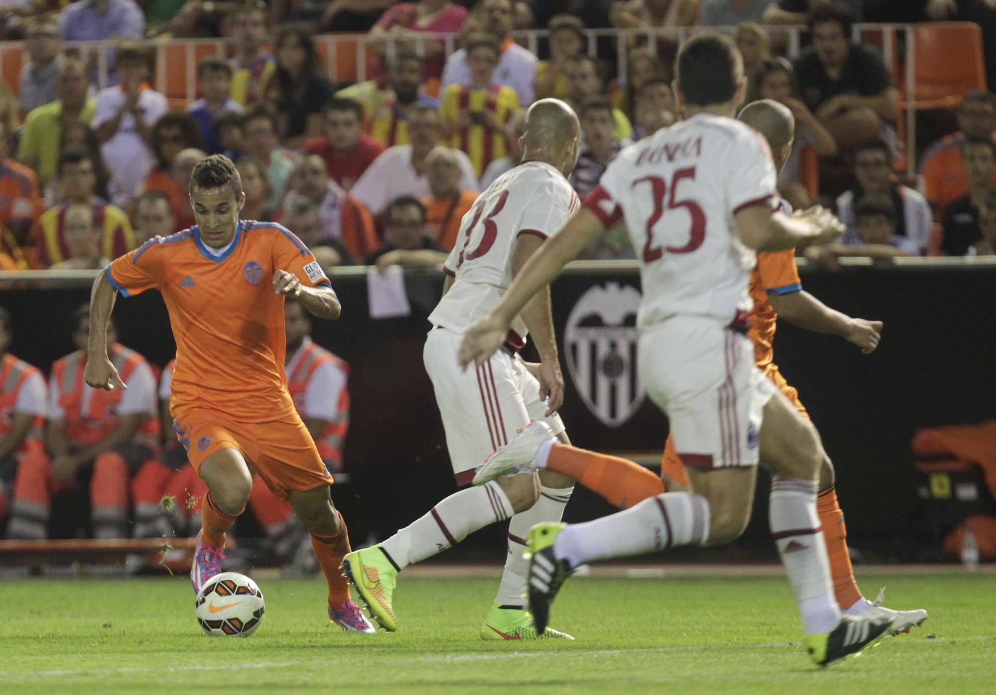 Así fue el último Valencia CF - AC Milan del Trofeo Naranja de 2014