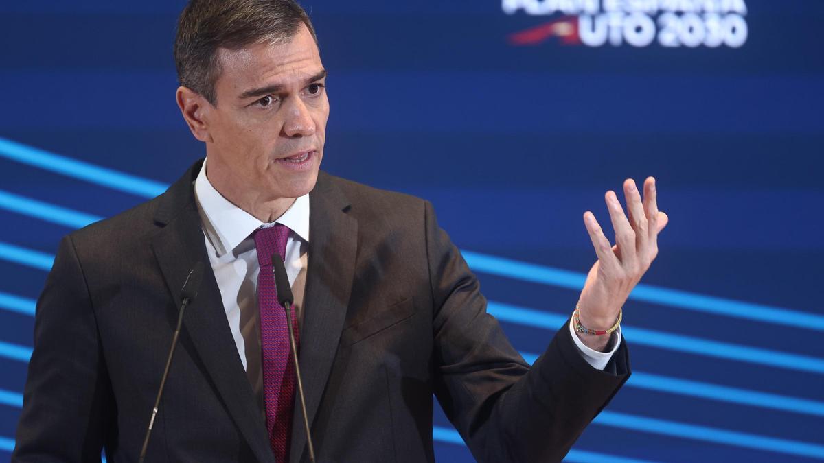 El presidente del Gobierno, Pedro Sánchez.