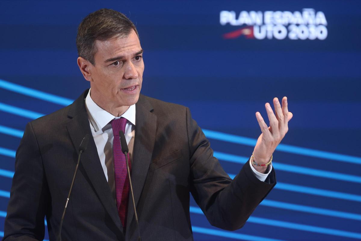 El presidente del Gobierno, Pedro Sánchez.