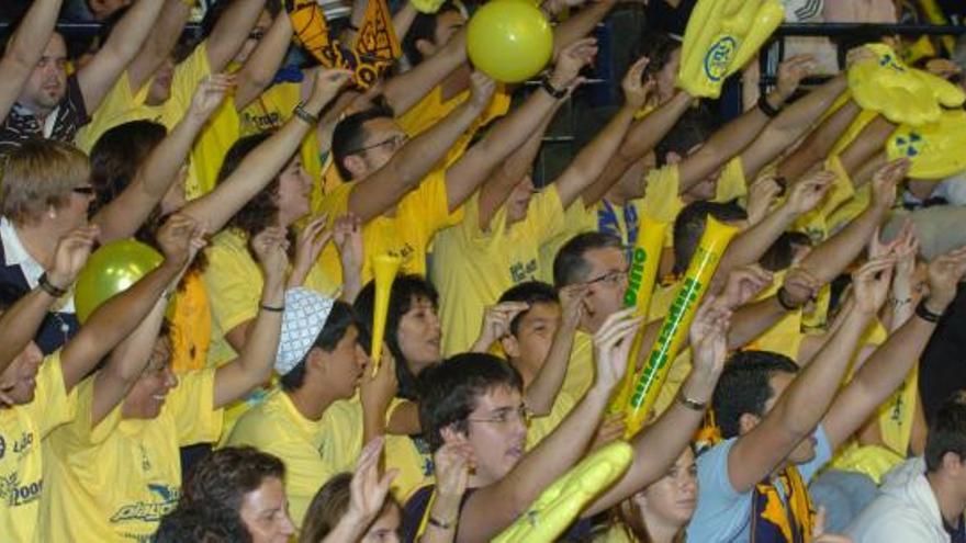 Imagen de la grada del Centro Insular de los Deportes.