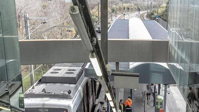 Estació de Ferrocarrils de la Generalitat (FGC) de Molí Nou, a Sant Boi.Estació de Ferrocarrils de la Generalitat FGC de Molí Nou, a Sant Boi de Llobregat. | FERRAN NADEU