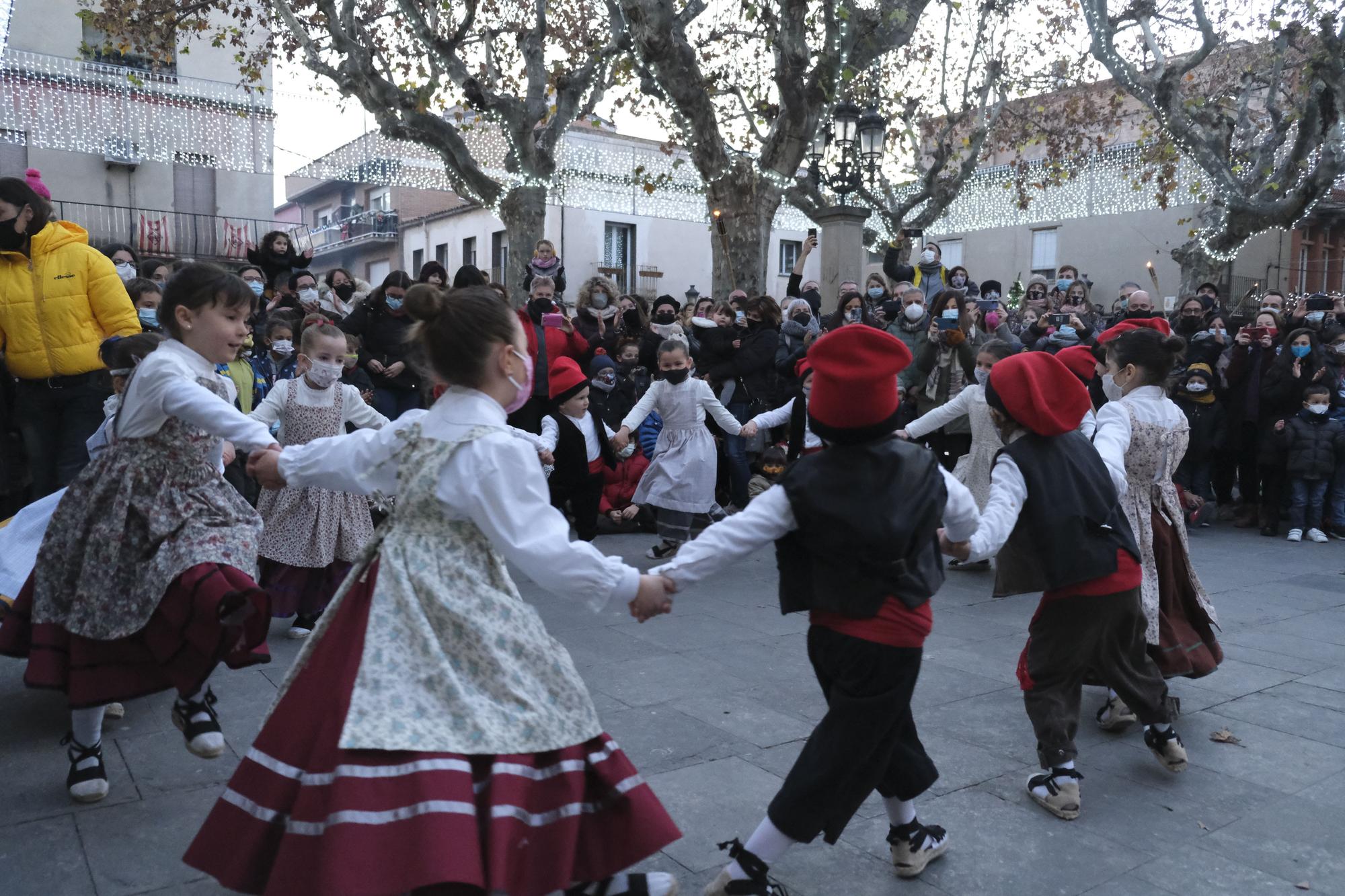 Festa del tió a Sant Vicenç