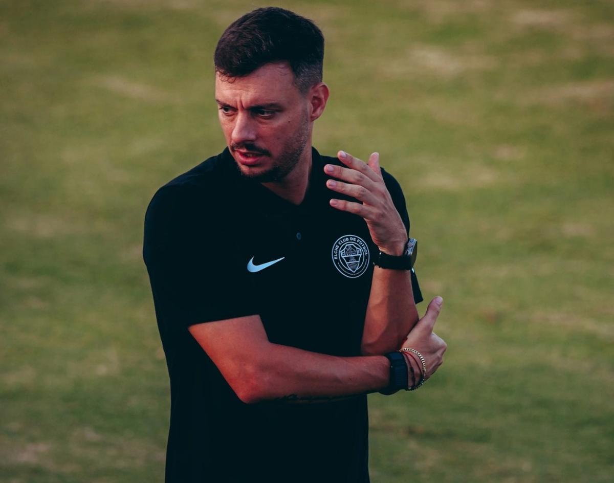 Martín Anselmi, entrenador del Elche
