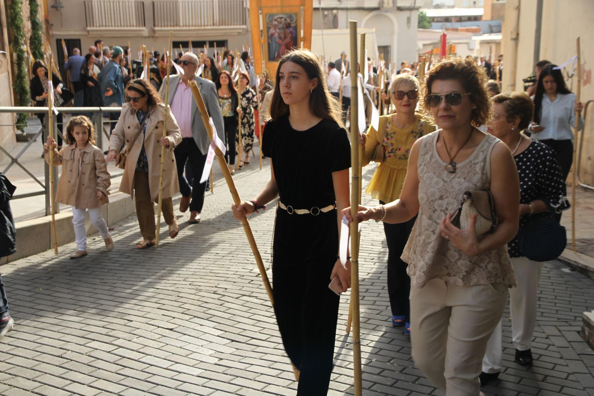 Romería a la ermita de la Sagrada Familia en el día de los patronos de la Vall