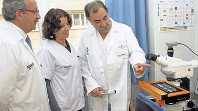 Un microscopio inteligente en el hospital general